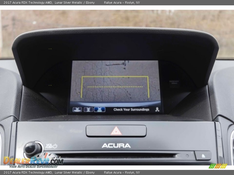 2017 Acura RDX Technology AWD Lunar Silver Metallic / Ebony Photo #19