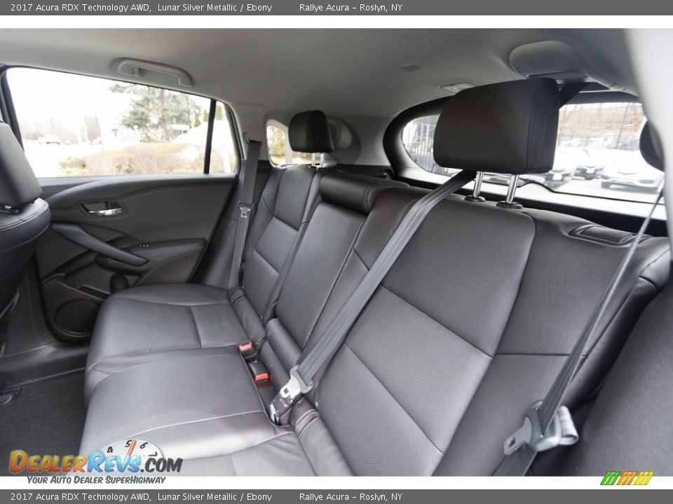 2017 Acura RDX Technology AWD Lunar Silver Metallic / Ebony Photo #27