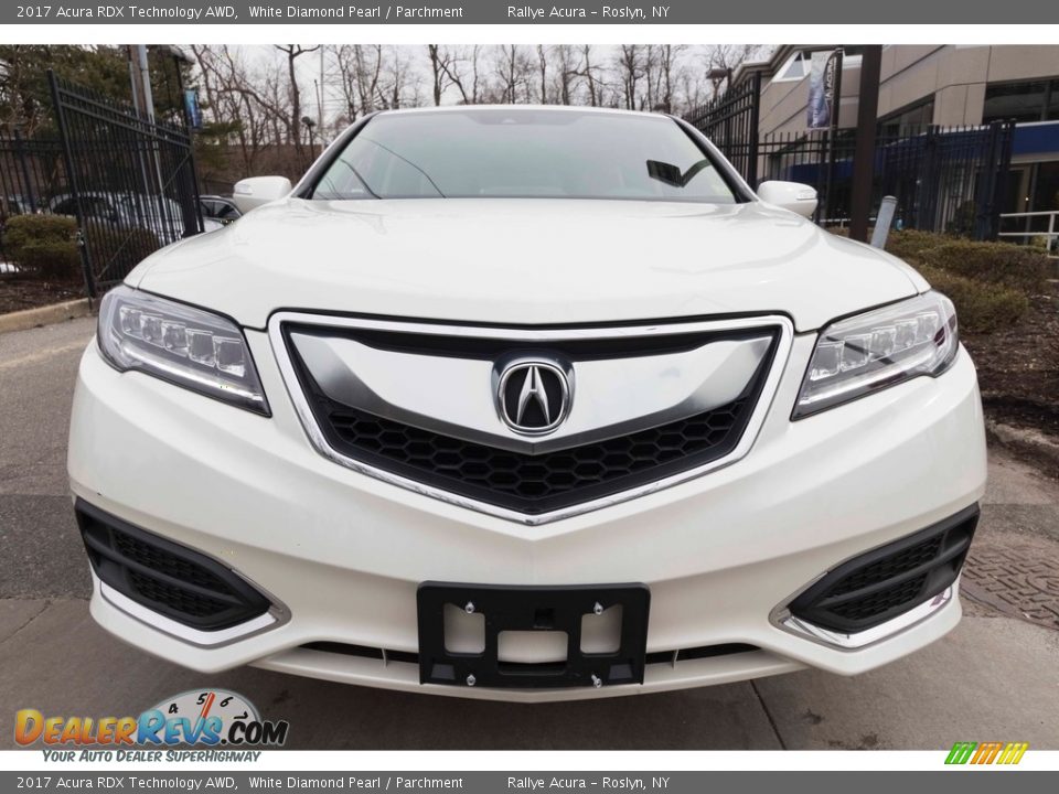 2017 Acura RDX Technology AWD White Diamond Pearl / Parchment Photo #2