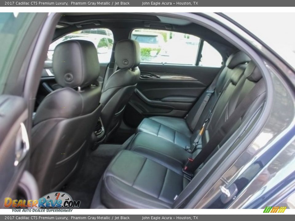 Rear Seat of 2017 Cadillac CTS Premium Luxury Photo #21