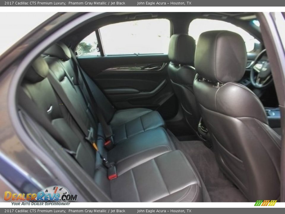 Rear Seat of 2017 Cadillac CTS Premium Luxury Photo #24