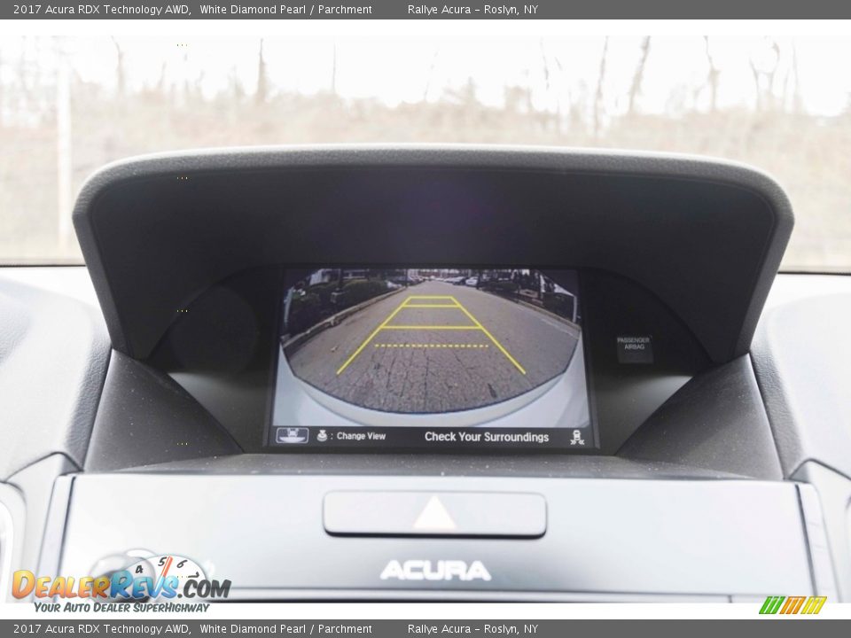 2017 Acura RDX Technology AWD White Diamond Pearl / Parchment Photo #21