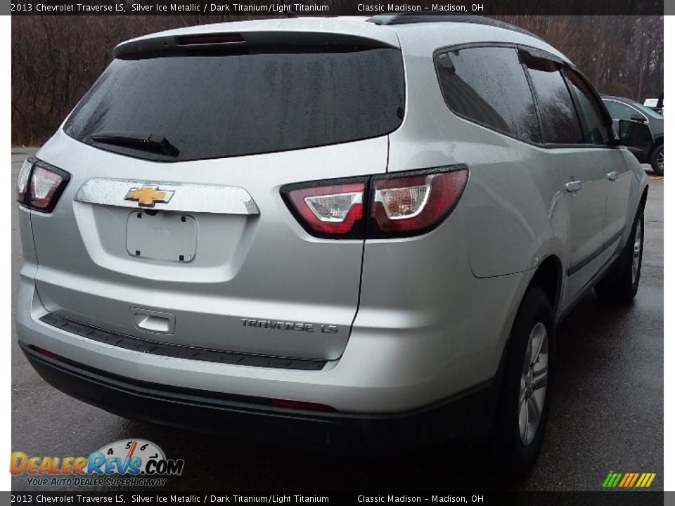 2013 Chevrolet Traverse LS Silver Ice Metallic / Dark Titanium/Light Titanium Photo #3