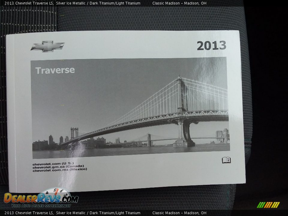 2013 Chevrolet Traverse LS Silver Ice Metallic / Dark Titanium/Light Titanium Photo #14