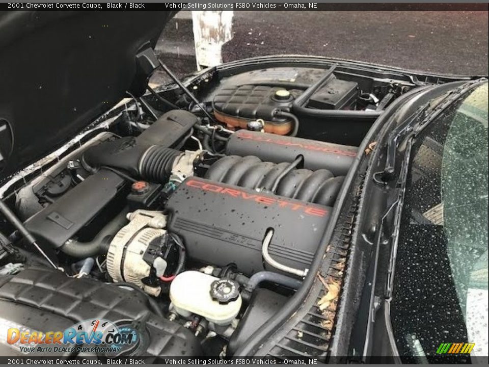 2001 Chevrolet Corvette Coupe Black / Black Photo #4