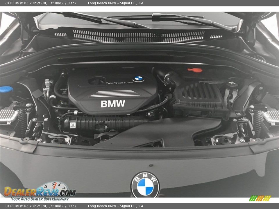 2018 BMW X2 xDrive28i Jet Black / Black Photo #8