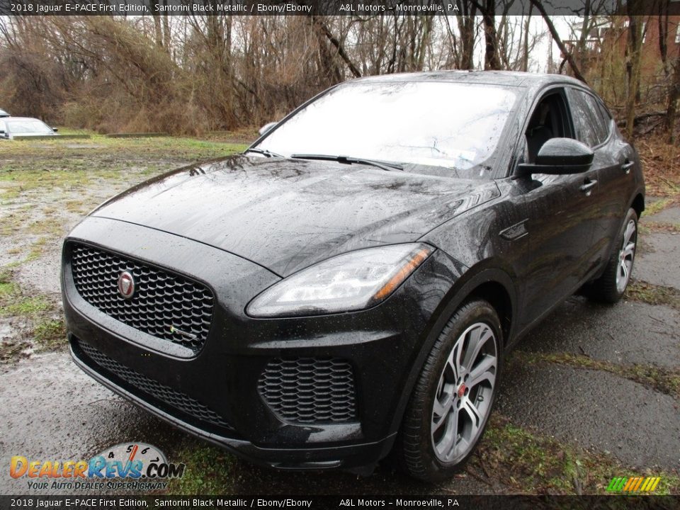 Front 3/4 View of 2018 Jaguar E-PACE First Edition Photo #7