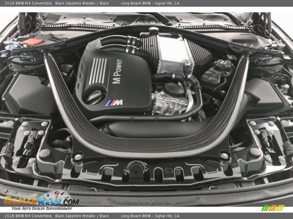 2018 BMW M4 Convertible 3.0 Liter M TwinPower Turbocharged DOHC 24-Valve VVT Inline 6 Cylinder Engine Photo #8