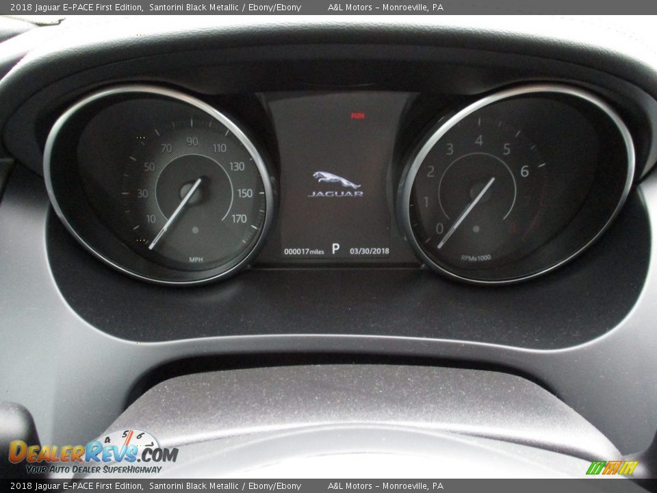 2018 Jaguar E-PACE First Edition Gauges Photo #20