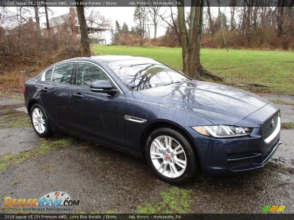 Front 3/4 View of 2018 Jaguar XE 25t Premium AWD Photo #1