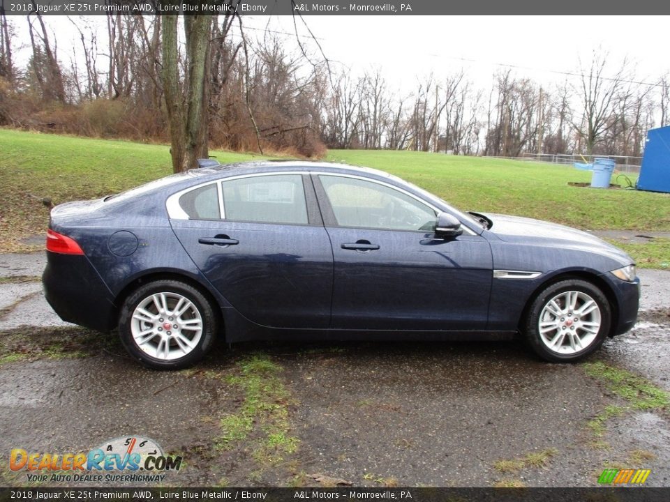Loire Blue Metallic 2018 Jaguar XE 25t Premium AWD Photo #2