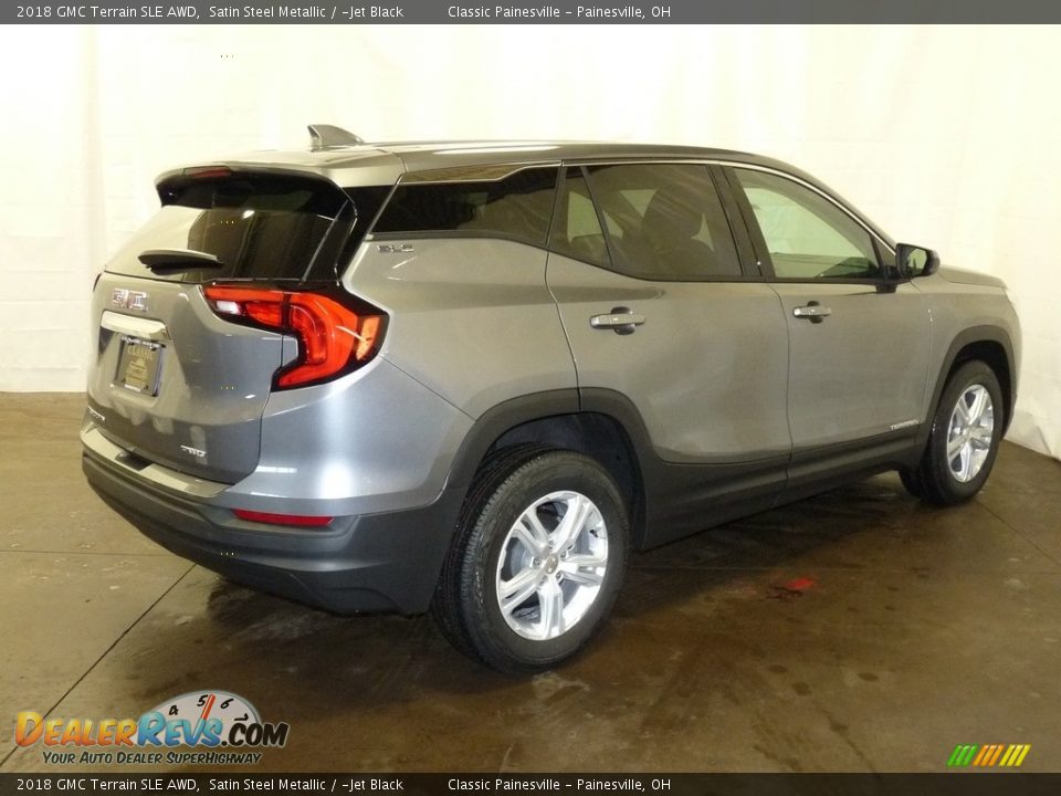 2018 GMC Terrain SLE AWD Satin Steel Metallic / ­Jet Black Photo #2