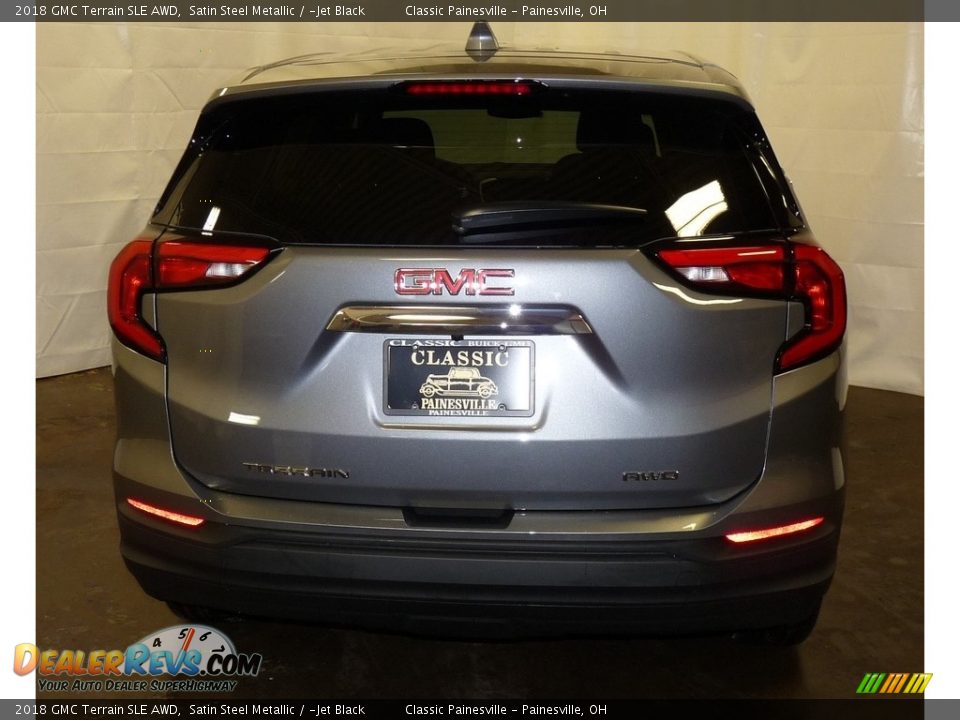 2018 GMC Terrain SLE AWD Satin Steel Metallic / ­Jet Black Photo #3