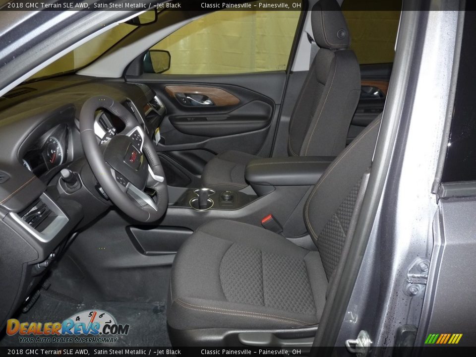 2018 GMC Terrain SLE AWD Satin Steel Metallic / ­Jet Black Photo #6