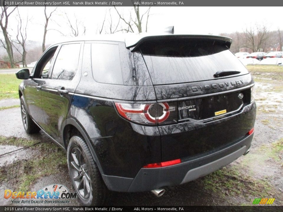 2018 Land Rover Discovery Sport HSE Narvik Black Metallic / Ebony Photo #2