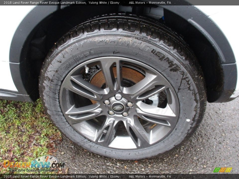 2018 Land Rover Range Rover Evoque Landmark Edition Yulong White / Ebony Photo #9