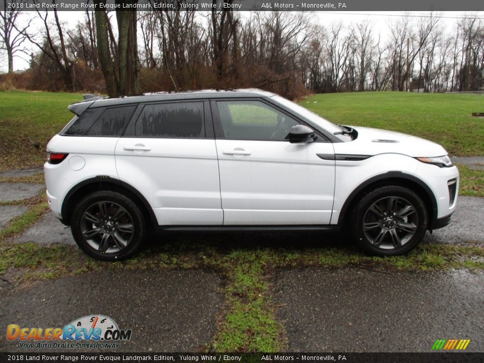 2018 Land Rover Range Rover Evoque Landmark Edition Yulong White / Ebony Photo #10