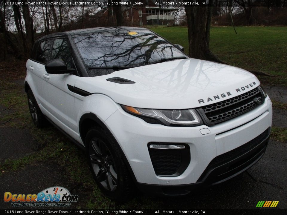 2018 Land Rover Range Rover Evoque Landmark Edition Yulong White / Ebony Photo #13