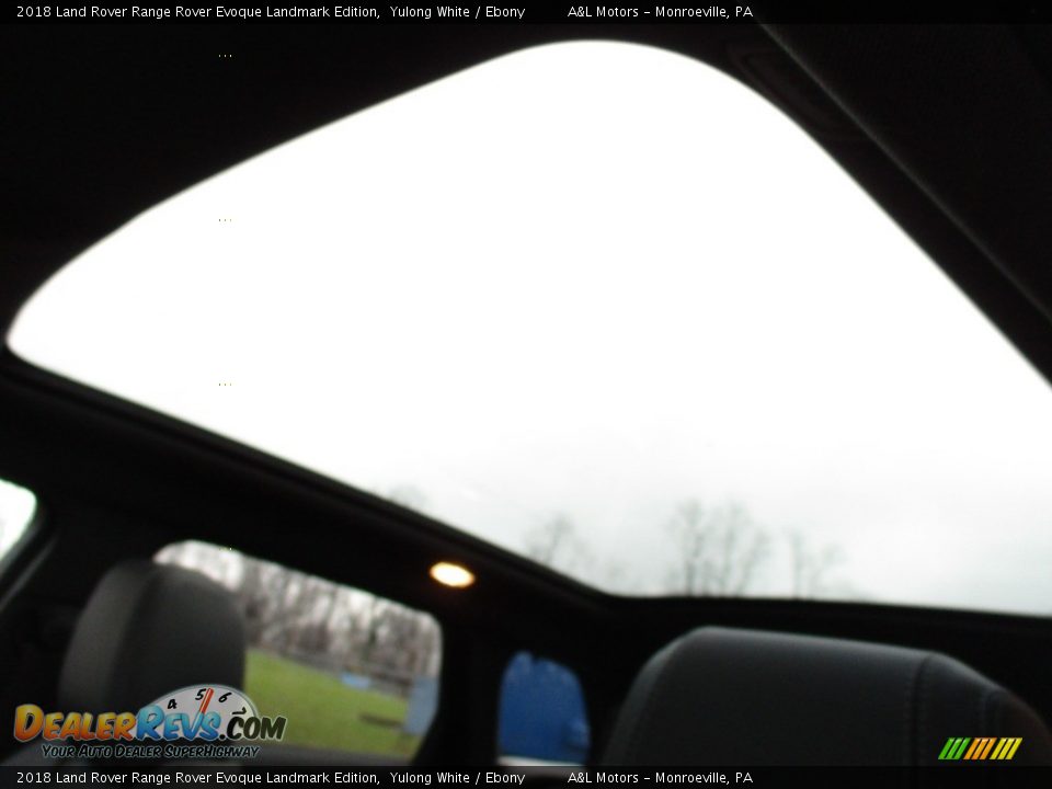 2018 Land Rover Range Rover Evoque Landmark Edition Yulong White / Ebony Photo #14