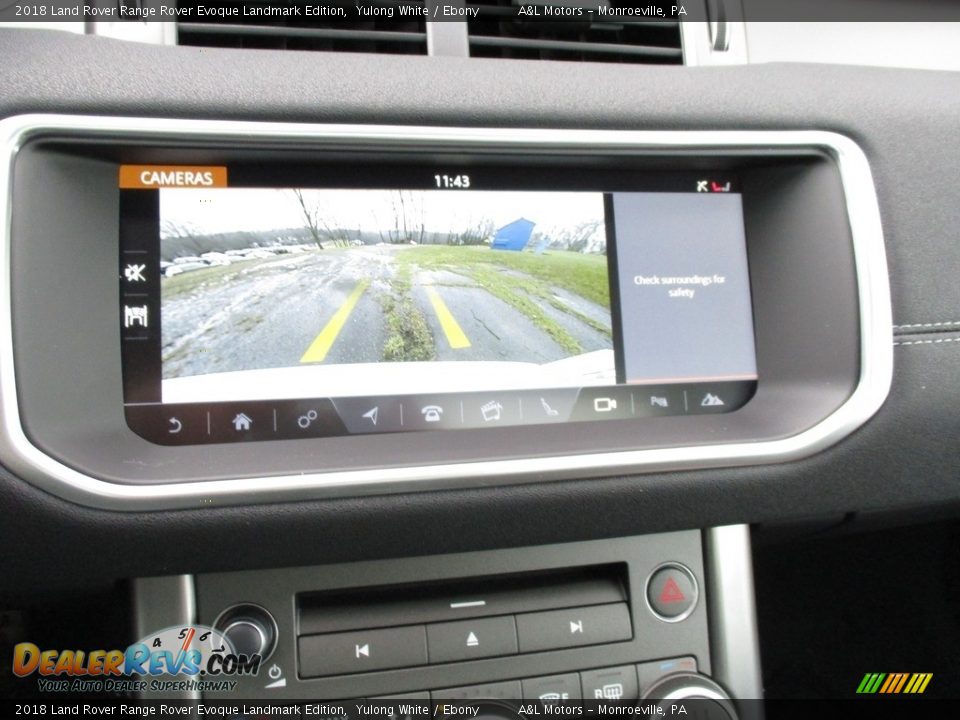 2018 Land Rover Range Rover Evoque Landmark Edition Yulong White / Ebony Photo #16