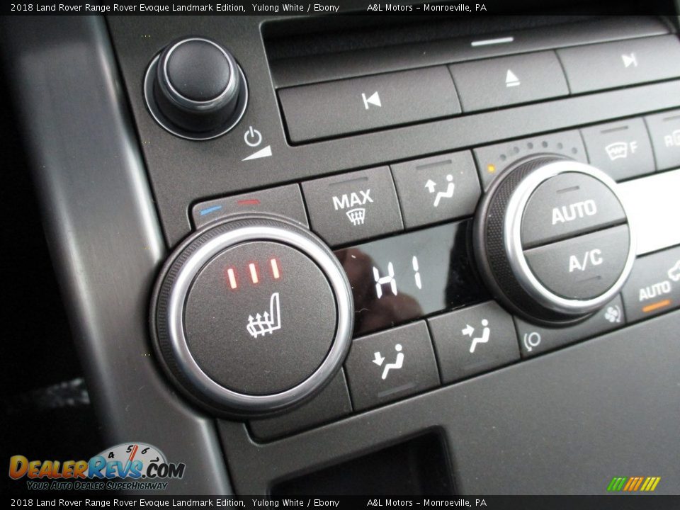 2018 Land Rover Range Rover Evoque Landmark Edition Yulong White / Ebony Photo #17