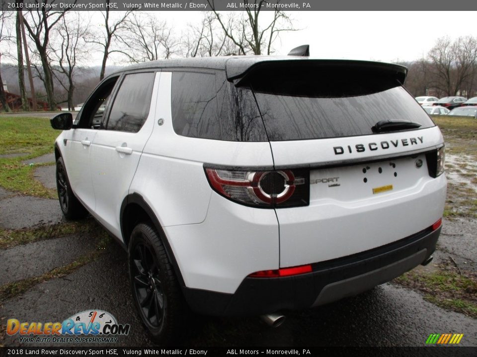 2018 Land Rover Discovery Sport HSE Yulong White Metallic / Ebony Photo #2