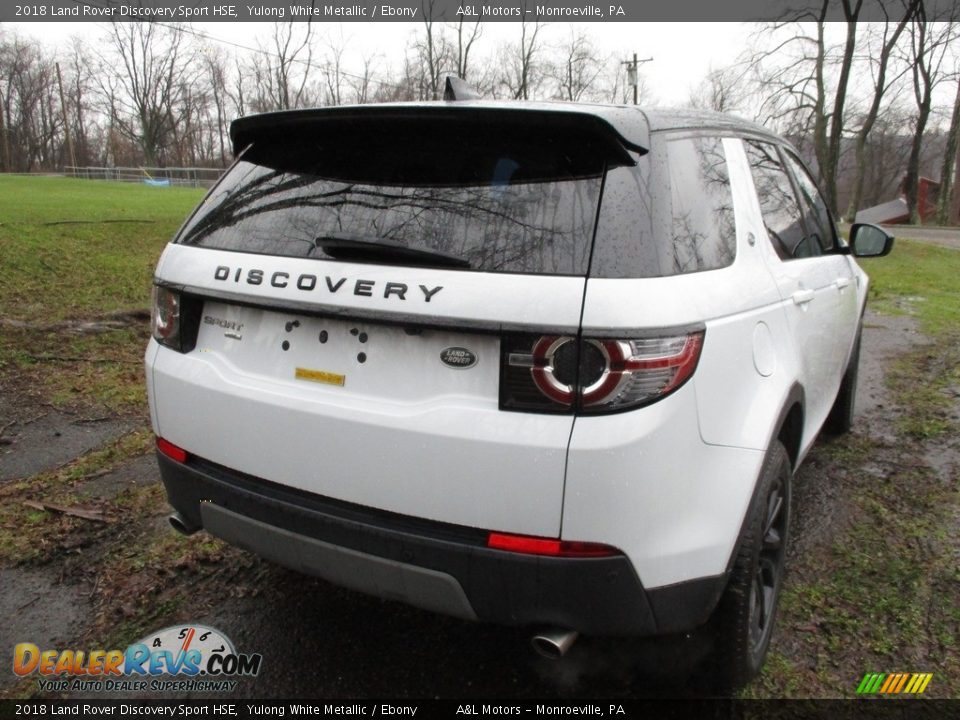 2018 Land Rover Discovery Sport HSE Yulong White Metallic / Ebony Photo #11