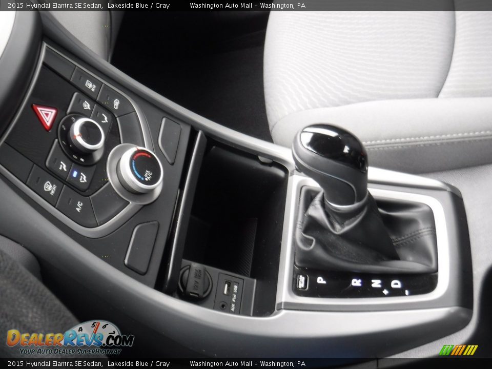 2015 Hyundai Elantra SE Sedan Lakeside Blue / Gray Photo #17