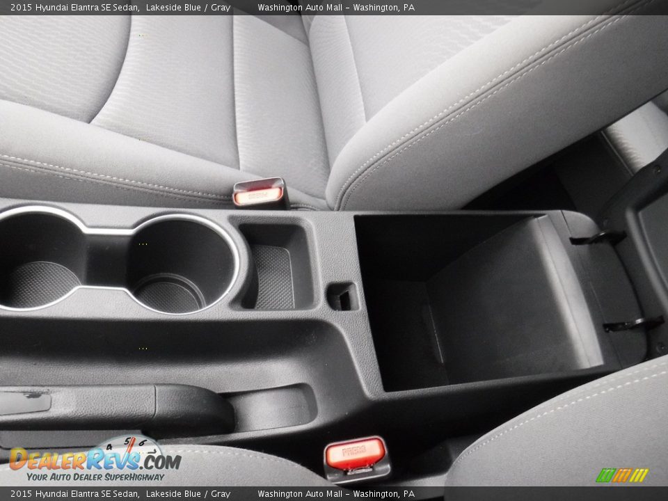 2015 Hyundai Elantra SE Sedan Lakeside Blue / Gray Photo #20