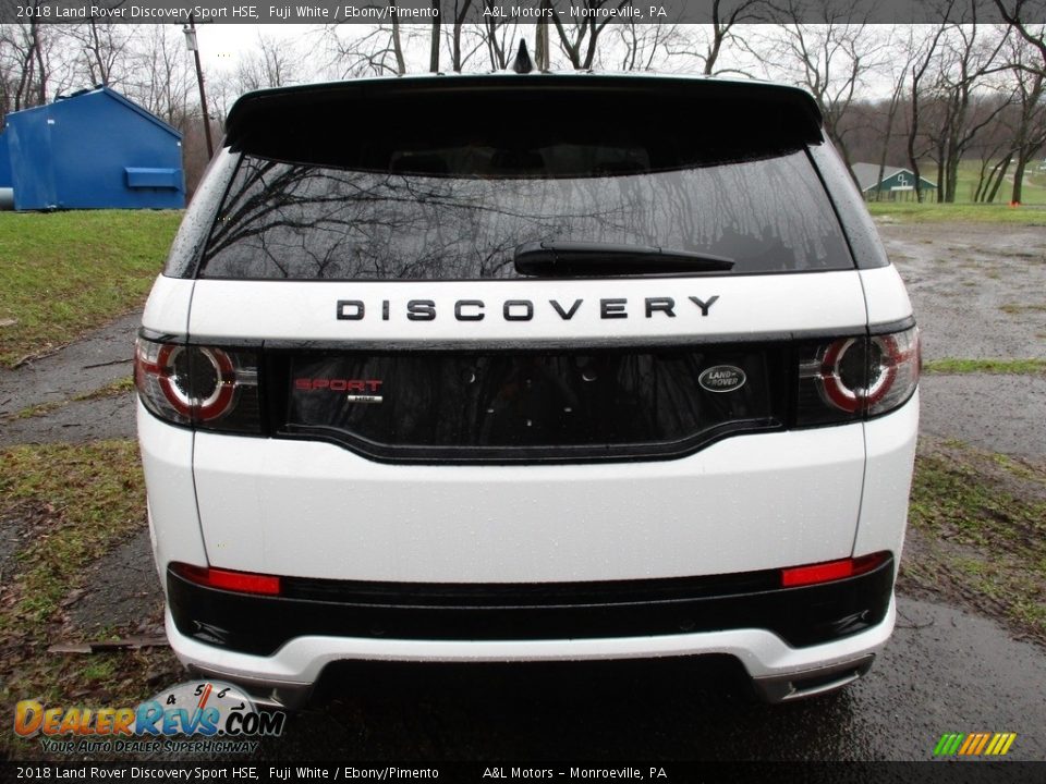 2018 Land Rover Discovery Sport HSE Fuji White / Ebony/Pimento Photo #7