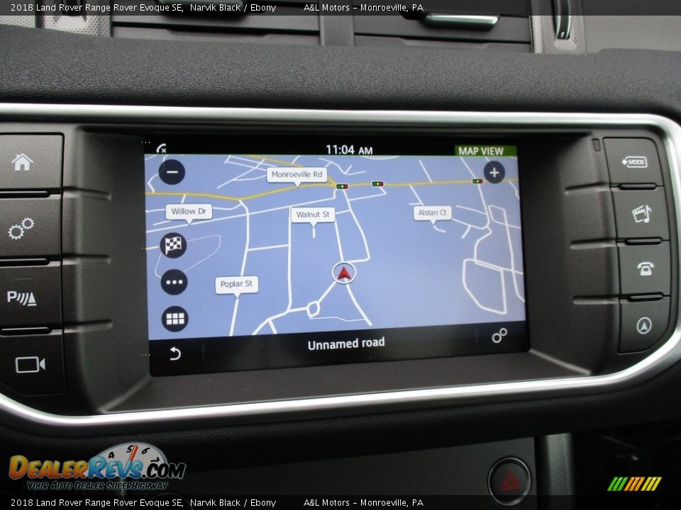 Navigation of 2018 Land Rover Range Rover Evoque SE Photo #17