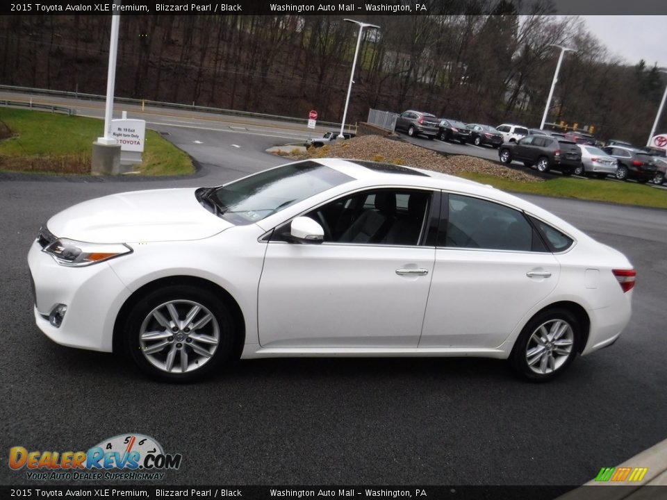 2015 Toyota Avalon XLE Premium Blizzard Pearl / Black Photo #7