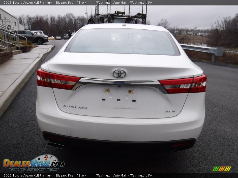 2015 Toyota Avalon XLE Premium Blizzard Pearl / Black Photo #9