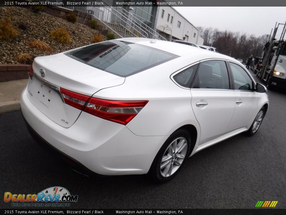 2015 Toyota Avalon XLE Premium Blizzard Pearl / Black Photo #10