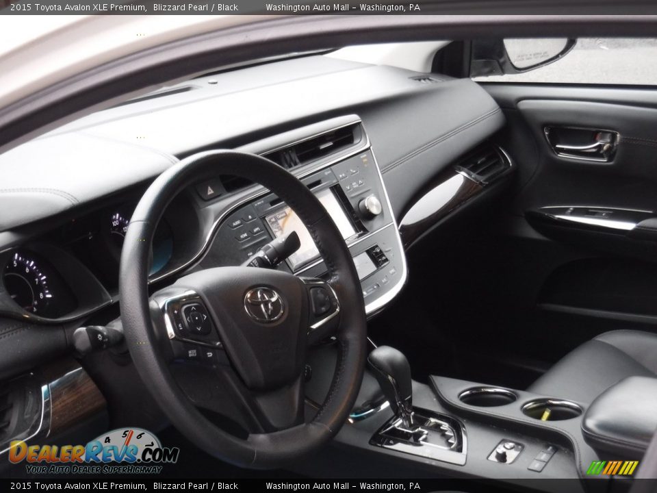 2015 Toyota Avalon XLE Premium Blizzard Pearl / Black Photo #12