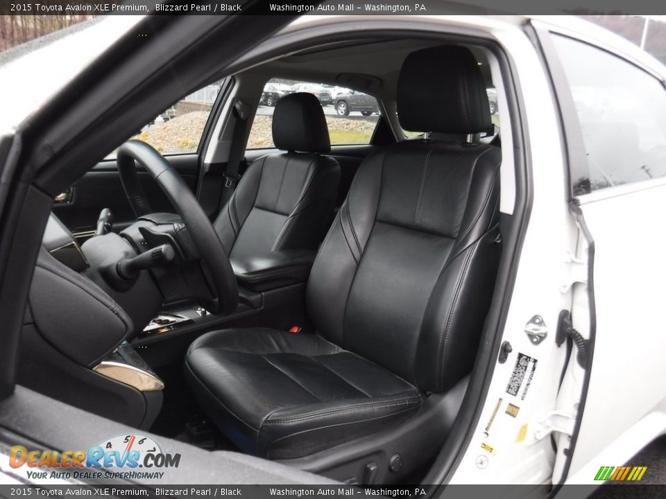2015 Toyota Avalon XLE Premium Blizzard Pearl / Black Photo #13