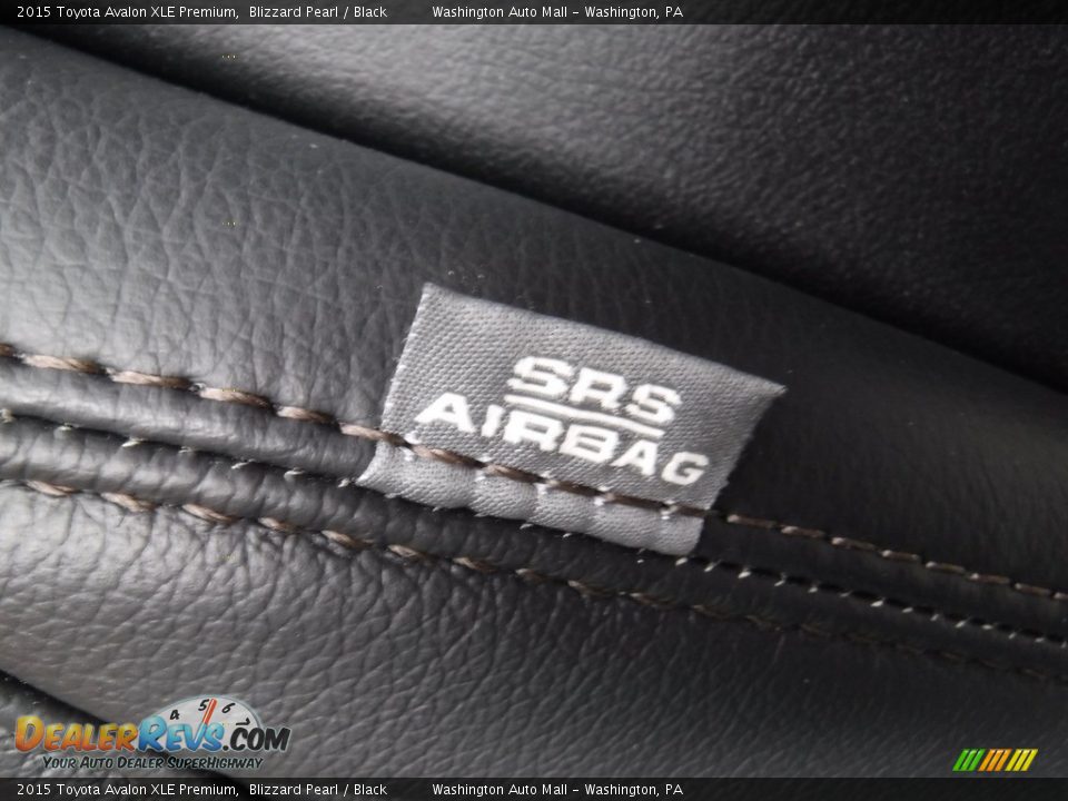 2015 Toyota Avalon XLE Premium Blizzard Pearl / Black Photo #14