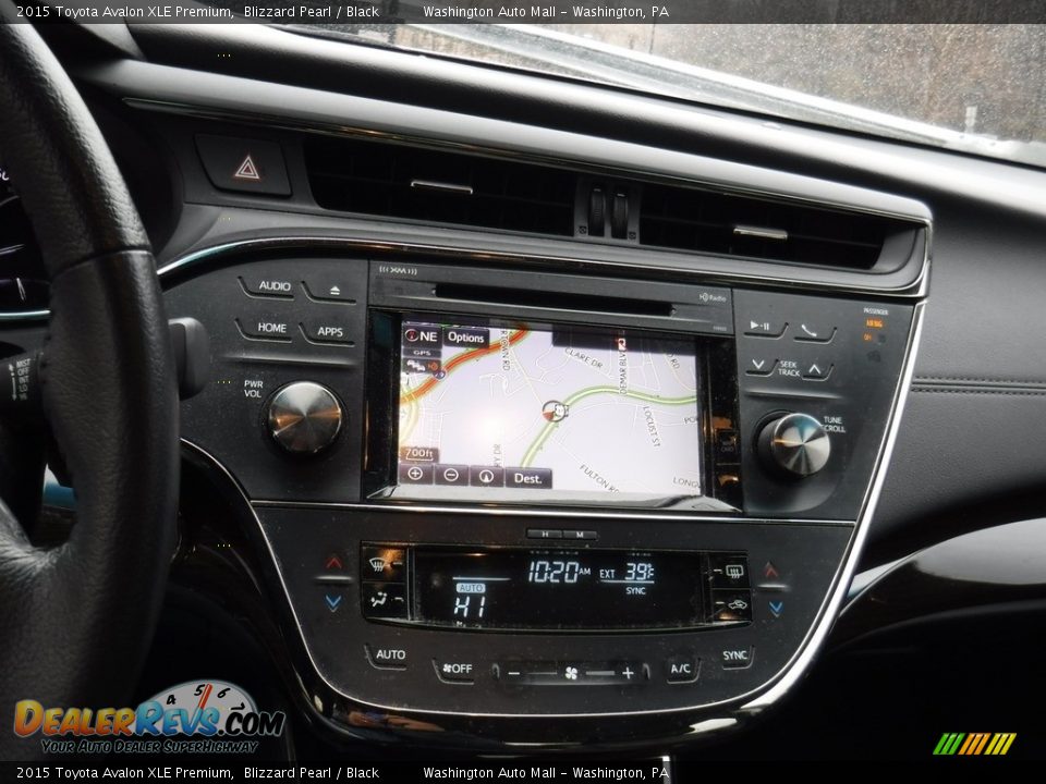 2015 Toyota Avalon XLE Premium Blizzard Pearl / Black Photo #16