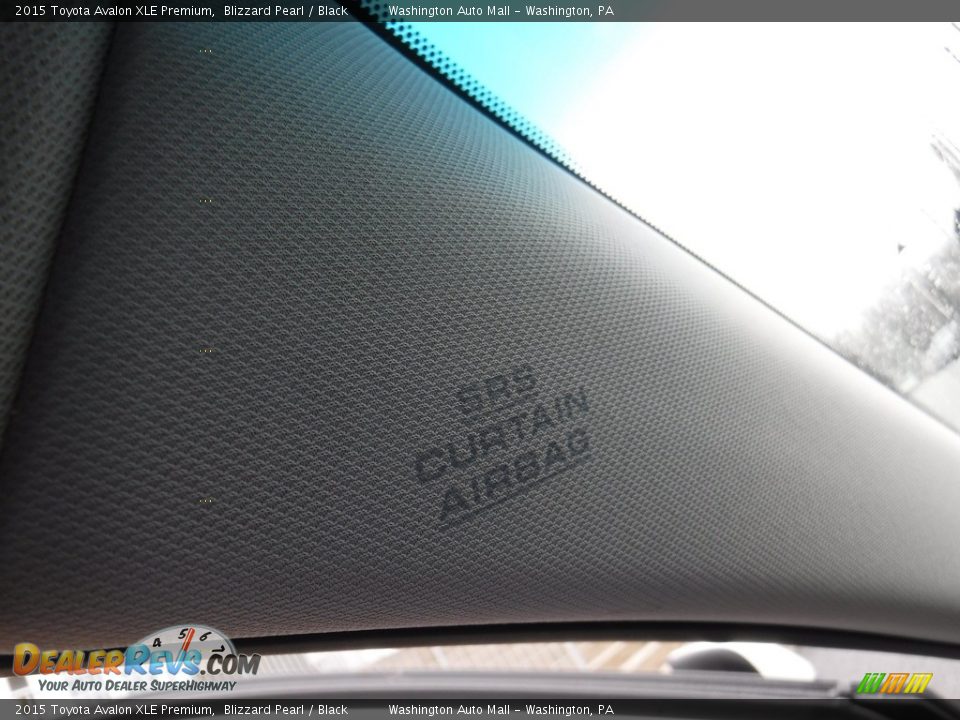 2015 Toyota Avalon XLE Premium Blizzard Pearl / Black Photo #20