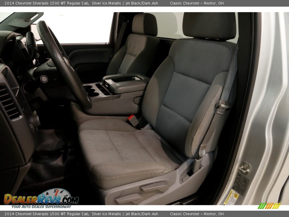 2014 Chevrolet Silverado 1500 WT Regular Cab Silver Ice Metallic / Jet Black/Dark Ash Photo #5