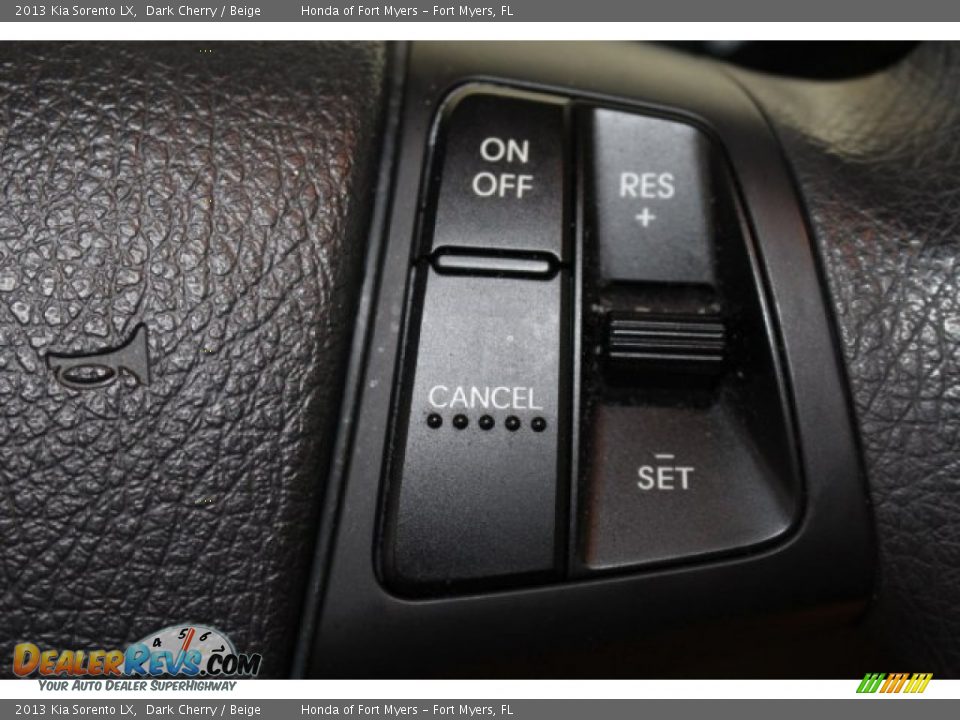 2013 Kia Sorento LX Dark Cherry / Beige Photo #20