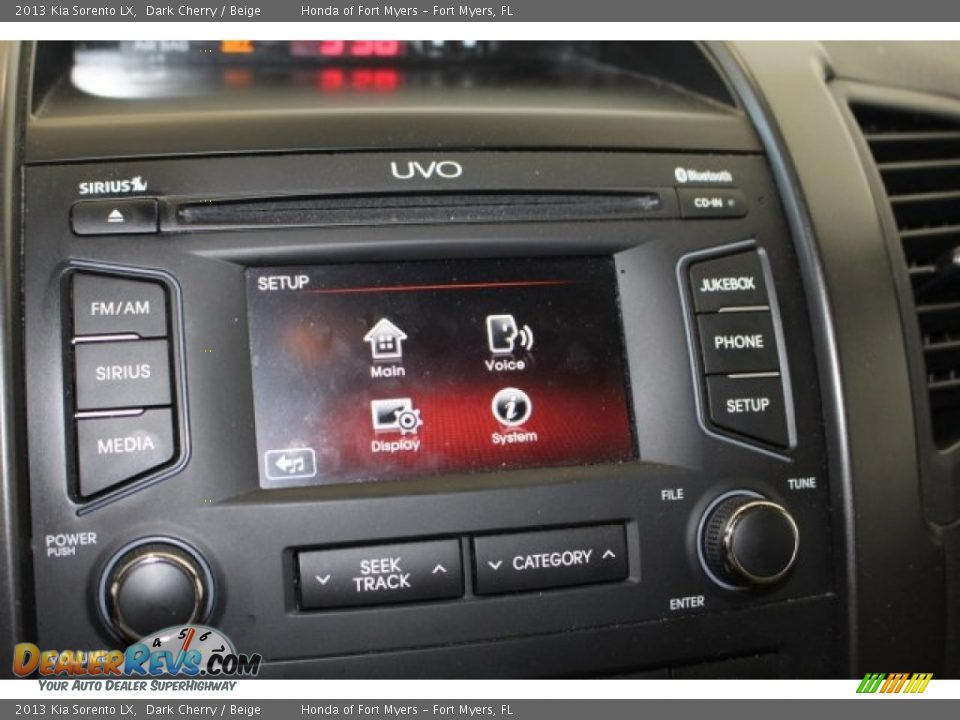 2013 Kia Sorento LX Dark Cherry / Beige Photo #27