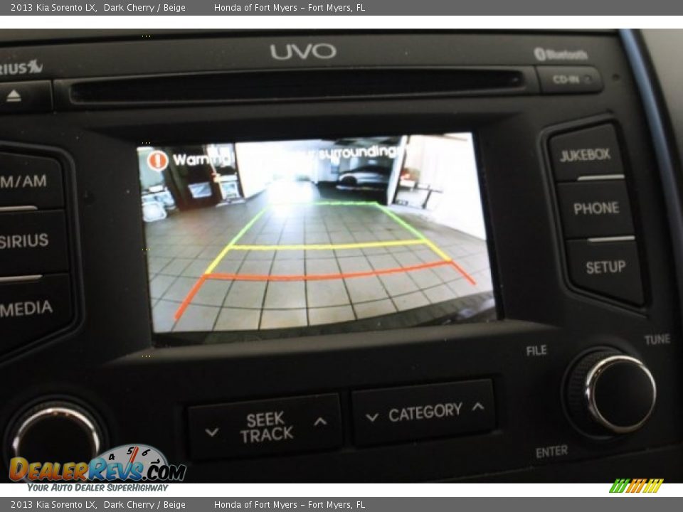 2013 Kia Sorento LX Dark Cherry / Beige Photo #28