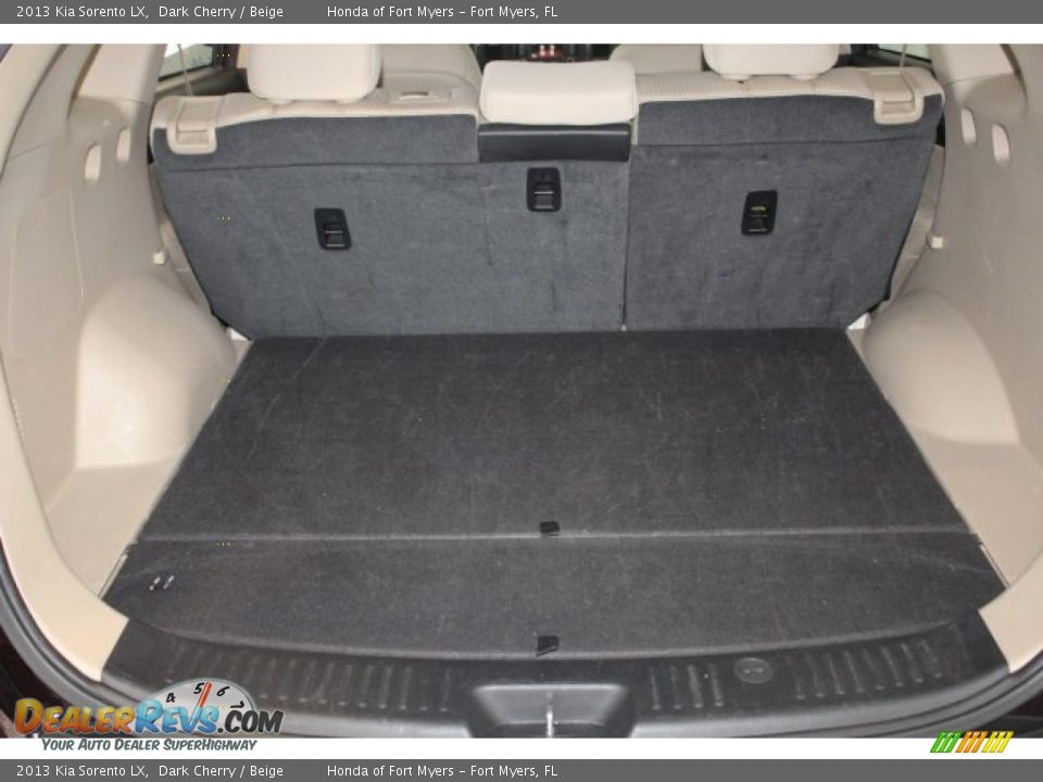2013 Kia Sorento LX Dark Cherry / Beige Photo #34