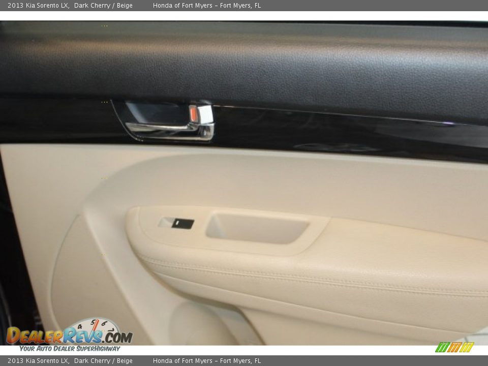 2013 Kia Sorento LX Dark Cherry / Beige Photo #35