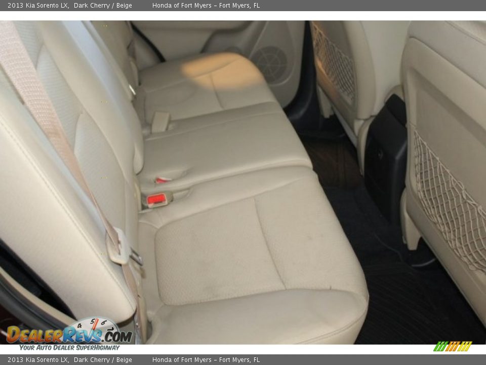 2013 Kia Sorento LX Dark Cherry / Beige Photo #36