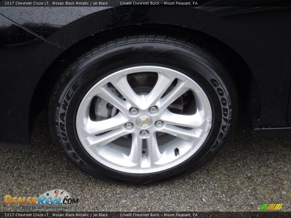 2017 Chevrolet Cruze LT Mosaic Black Metallic / Jet Black Photo #3