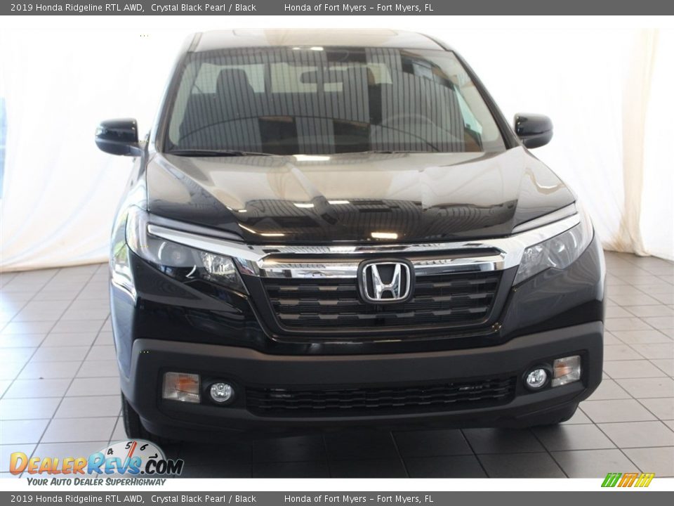 2019 Honda Ridgeline RTL AWD Crystal Black Pearl / Black Photo #4