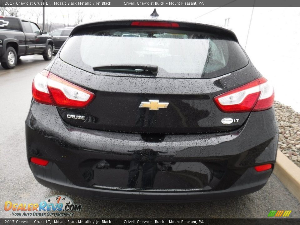 2017 Chevrolet Cruze LT Mosaic Black Metallic / Jet Black Photo #8