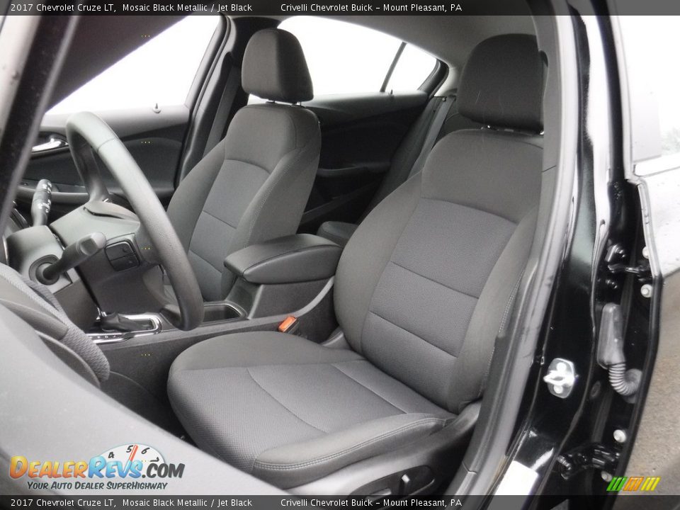 2017 Chevrolet Cruze LT Mosaic Black Metallic / Jet Black Photo #13